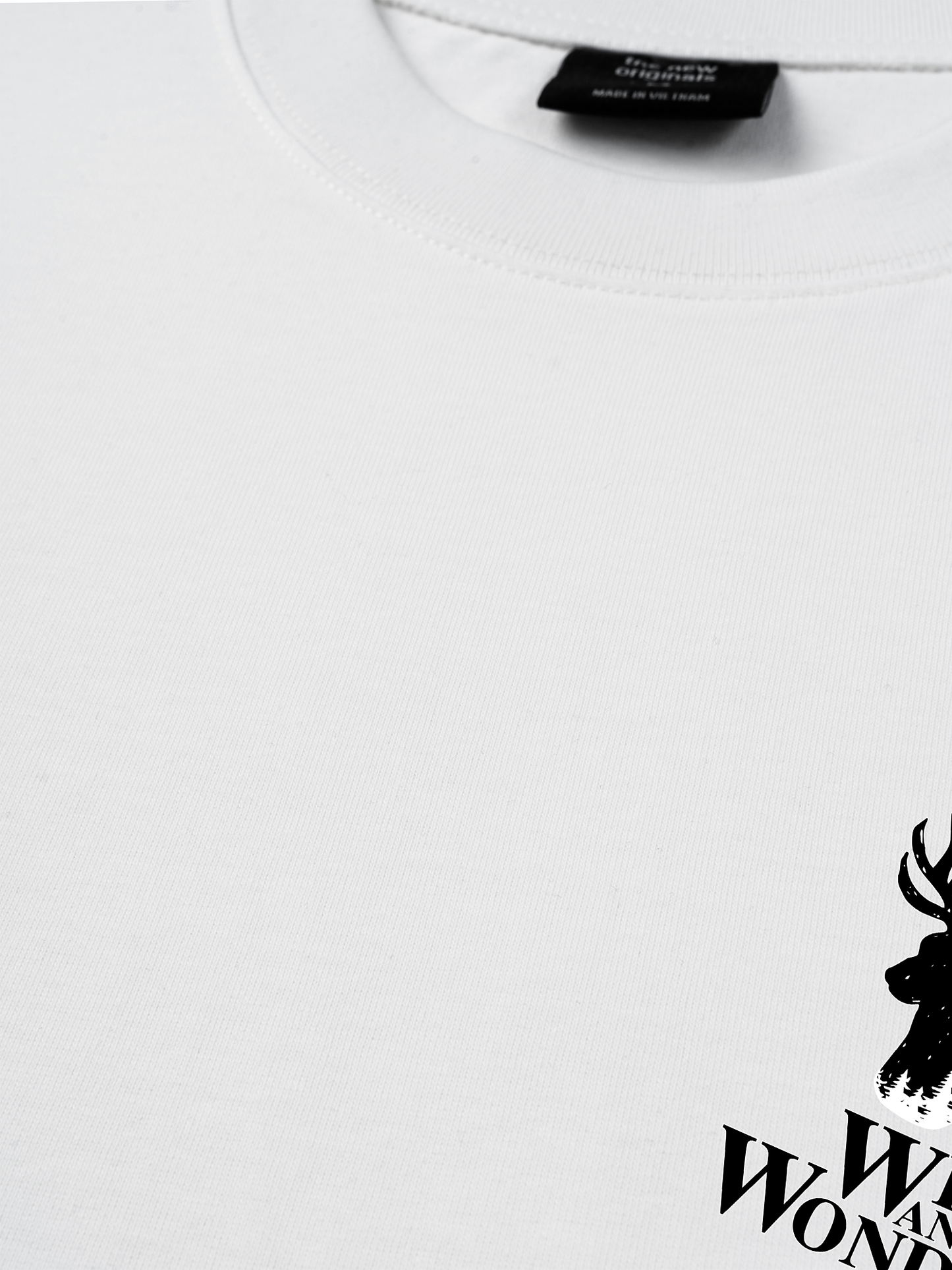 Áo Thun Relaxed Fit Deer Be Wild And Wonder