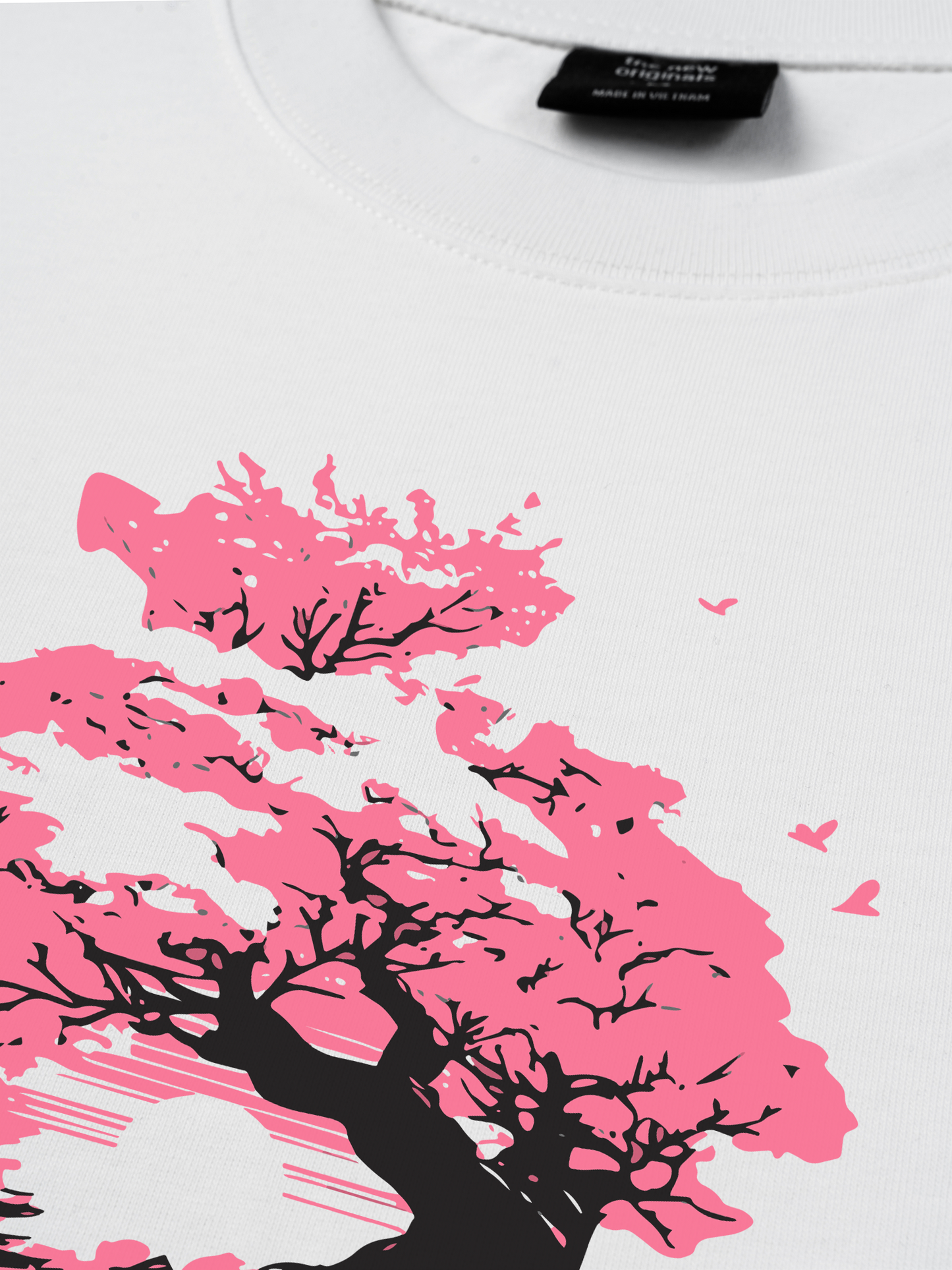 Áo Thun Relaxed Fit Car Cherry Tree