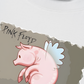 Áo Thun Relaxed Fit Pink Floyd Pig Art