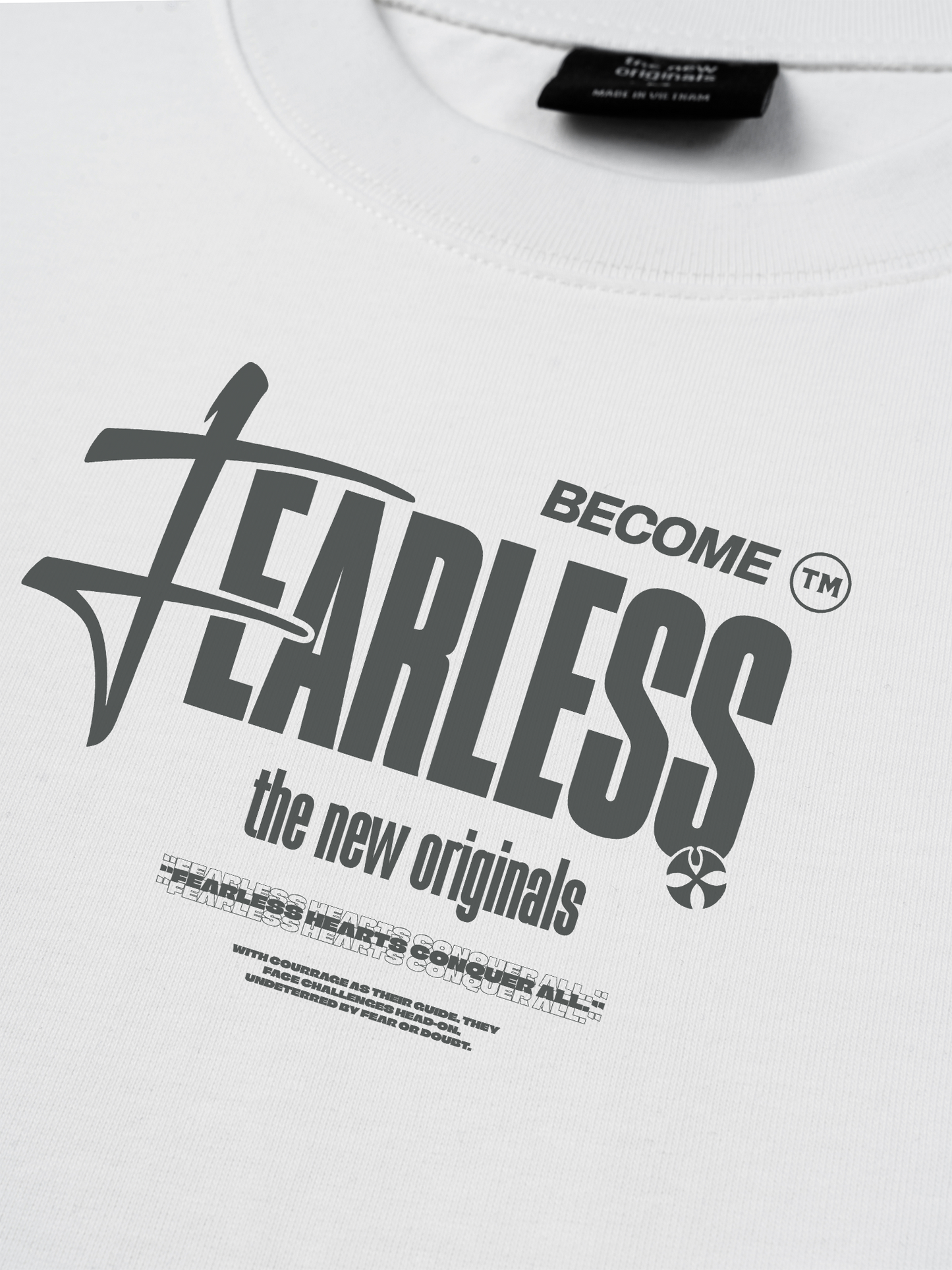Áo Thun Relaxed Fit Be Bold Become Fearless