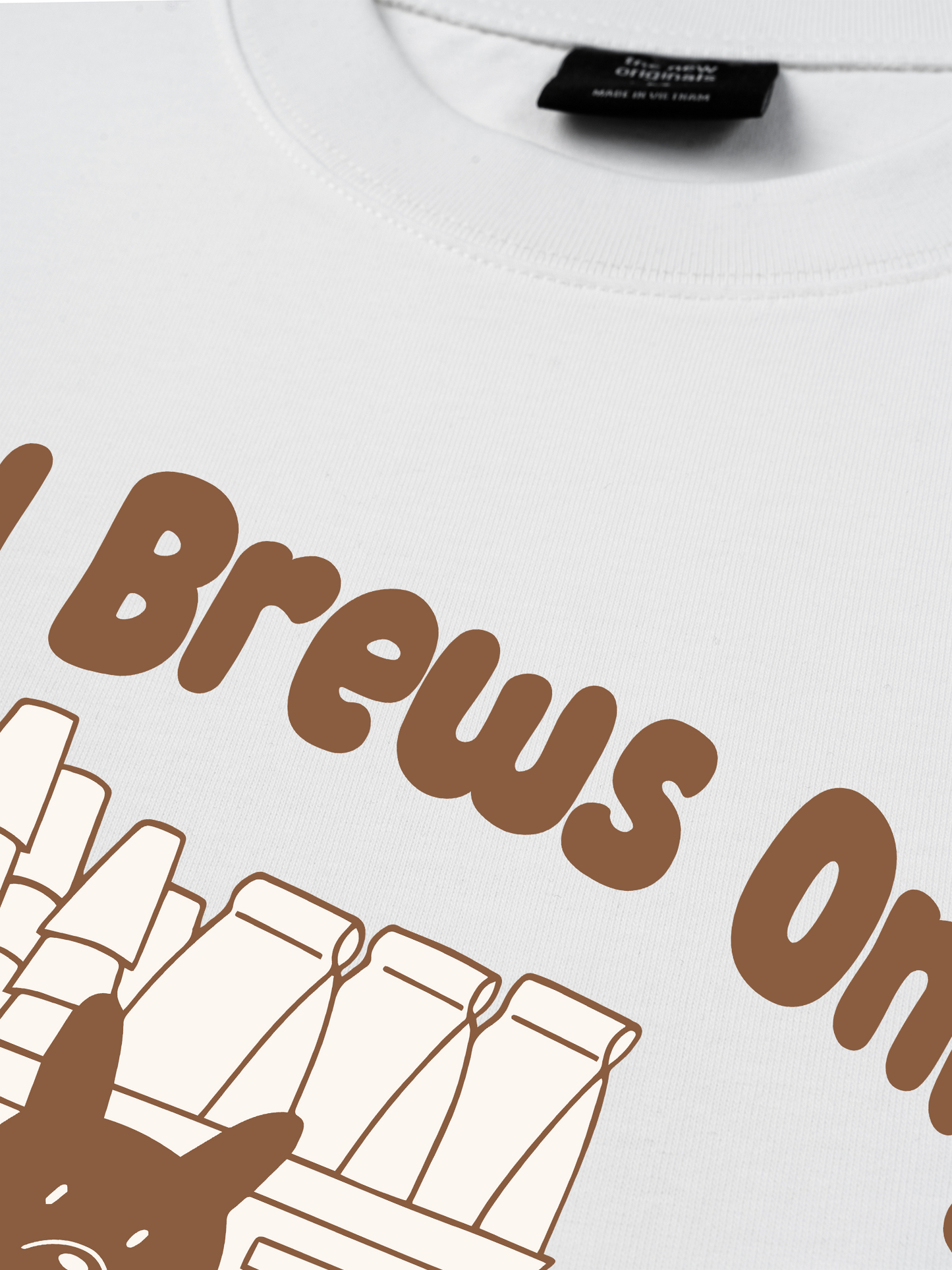 Áo Thun Relaxed Fit Good Brews Only