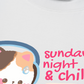 Áo Thun Relaxed Fit Sunday Night & Chill