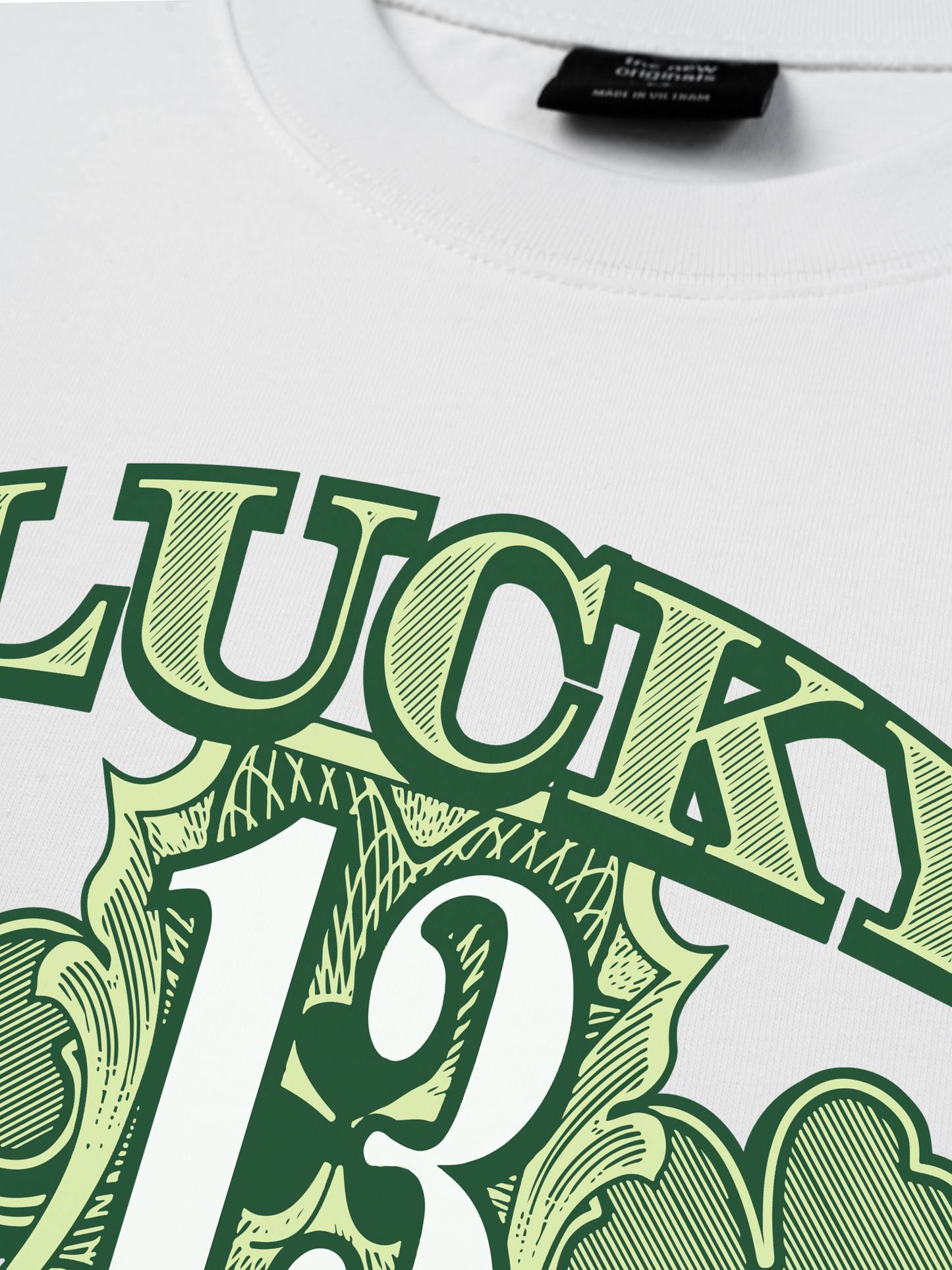 Áo Thun Relaxed Fit Lucky Thirdteen Clover