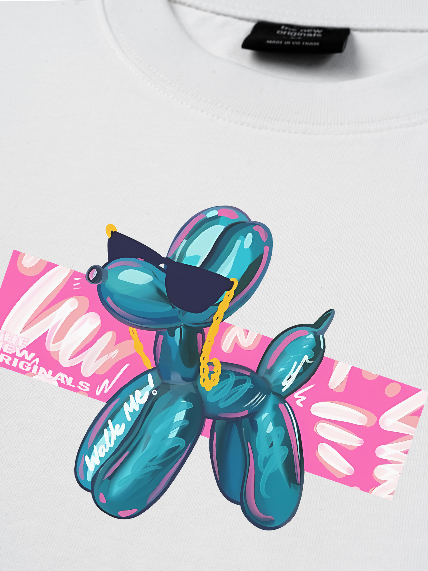 Áo Thun Relaxed Fit Iconic Balloon Dog Walk Me