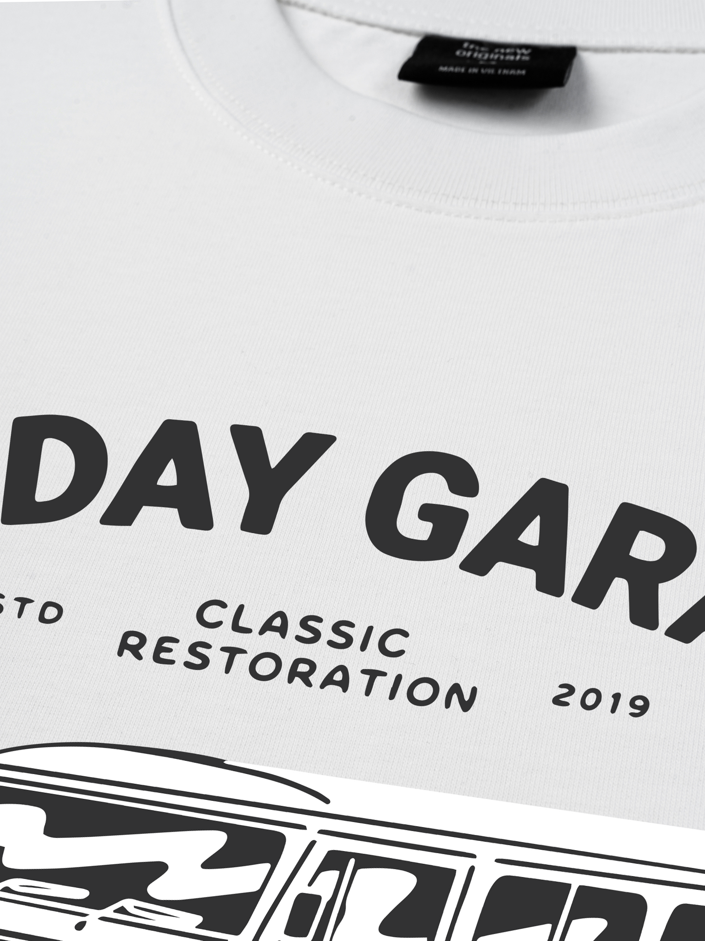 Áo Thun Relaxed Fit Sunday Garage