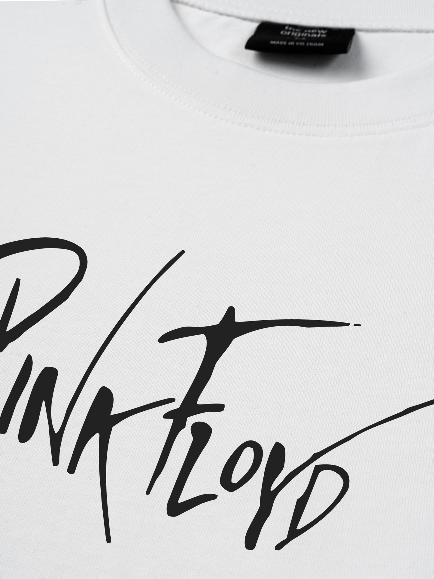 Áo Thun Relaxed Fit Pink Floyd Logo Basic