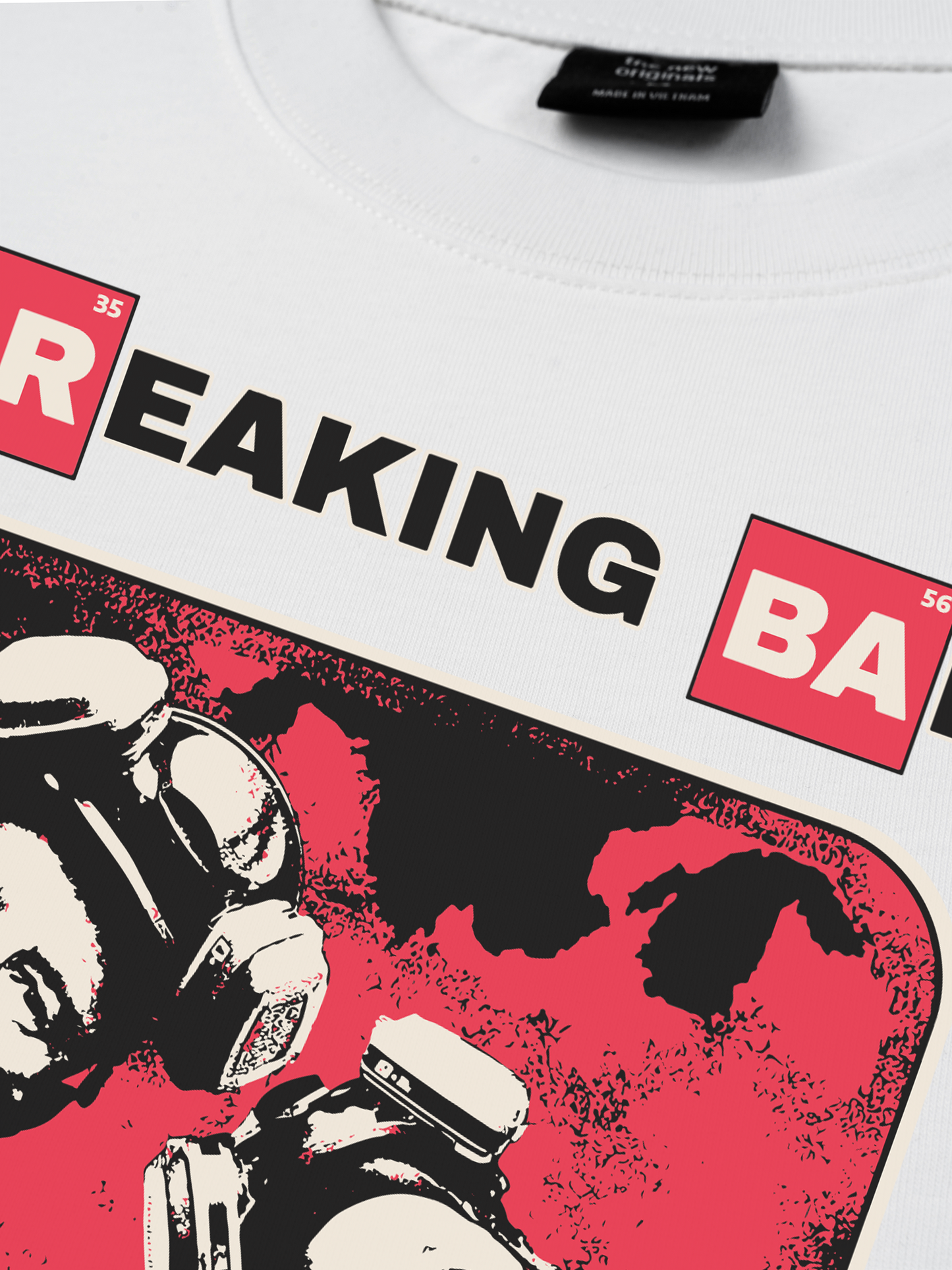 Áo Thun Relaxed Fit Movie Breaking Bad Vision