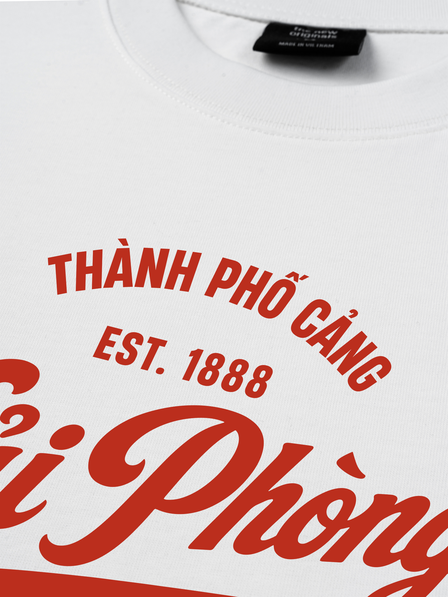 Áo Thun Relaxed Fit Hải Phòng Retro