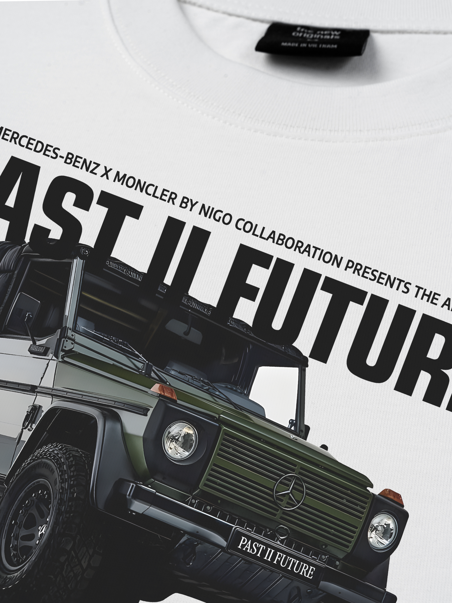 Áo Thun Relaxed Fit Car Past II Future