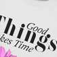 Áo Thun Relaxed Fit Iconic Good Things Take Time