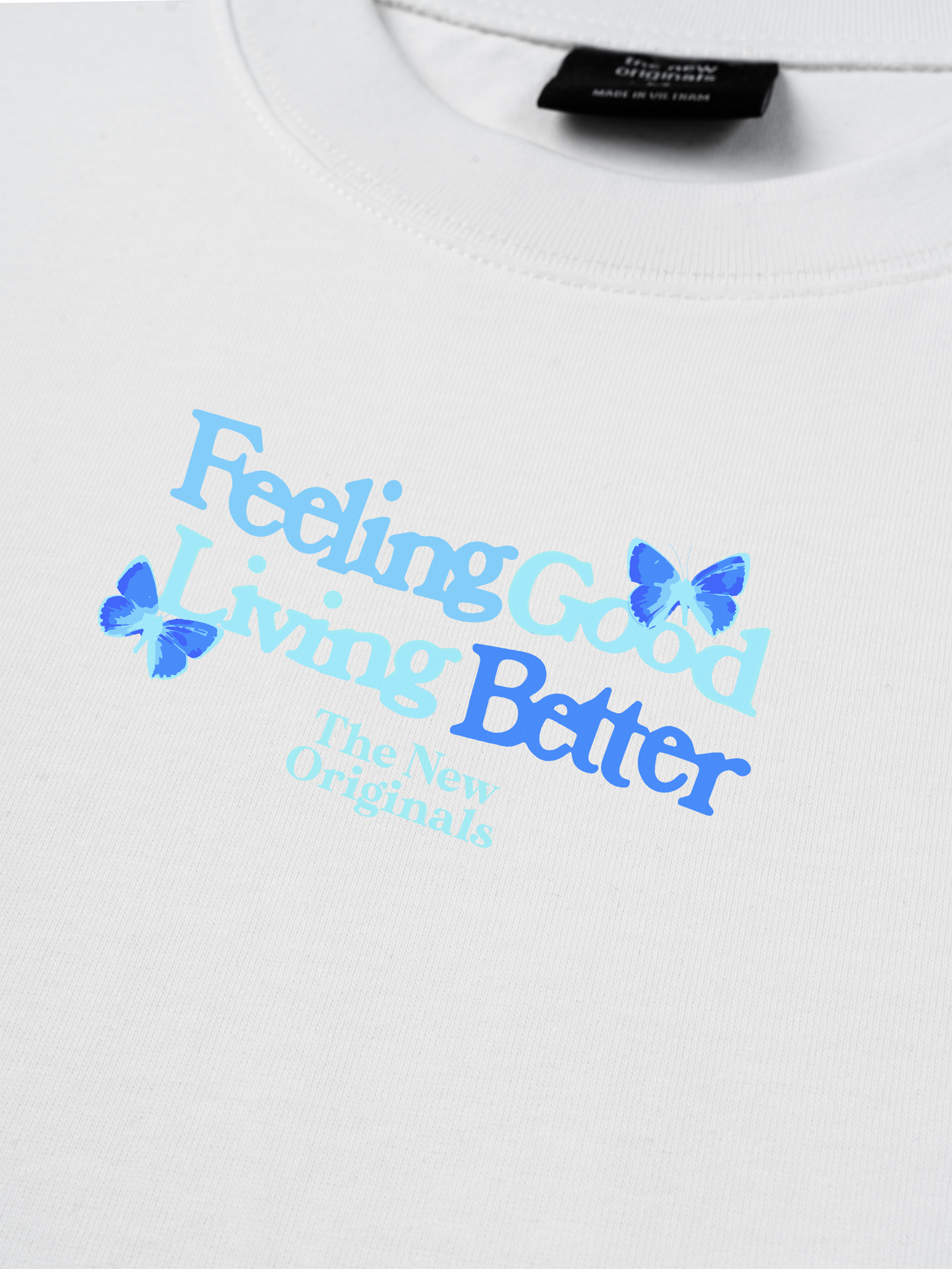 Áo Thun Relaxed Fit Be Bold Feeling Good Living Better