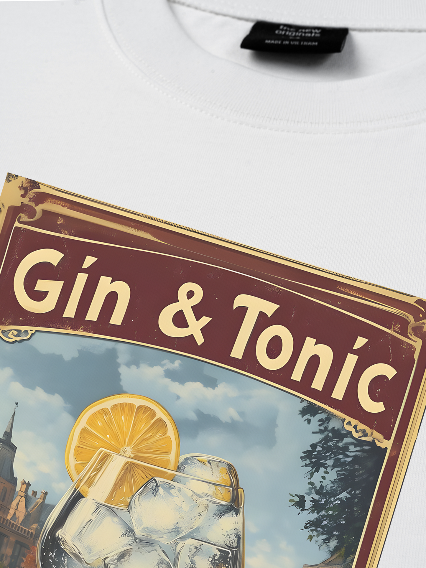 Áo Thun Relaxed Fit Fresh Gin And Tonic