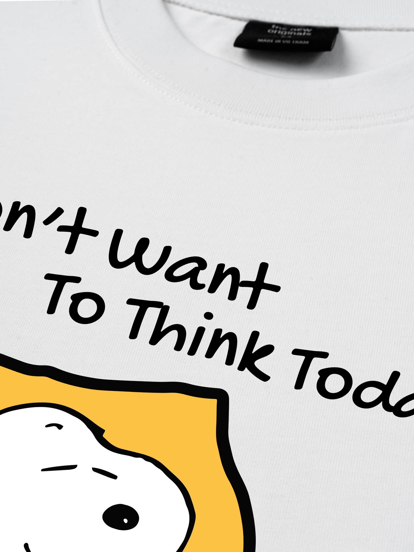 Áo Thun Relaxed Fit I Dont Want To Think