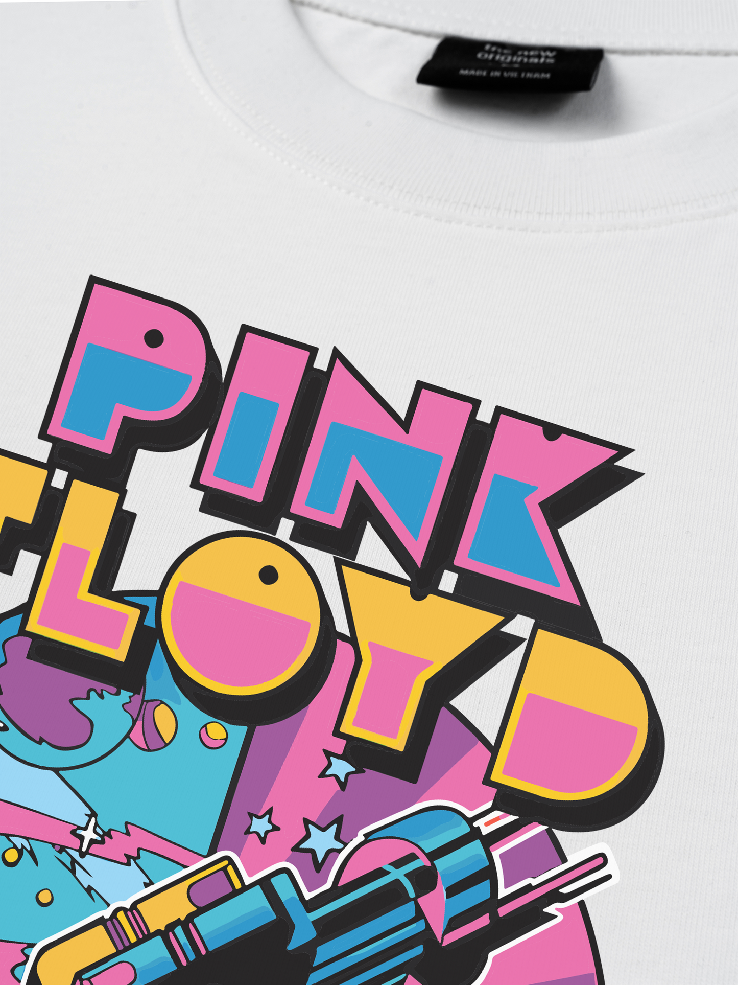 Áo Thun Relaxed Fit Pink Floyd Colorful