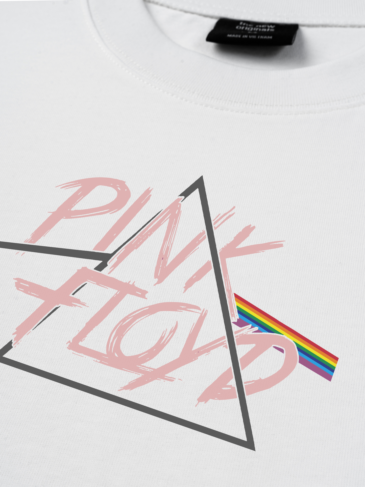 Áo Thun Relaxed Fit Pink Floyd Logo