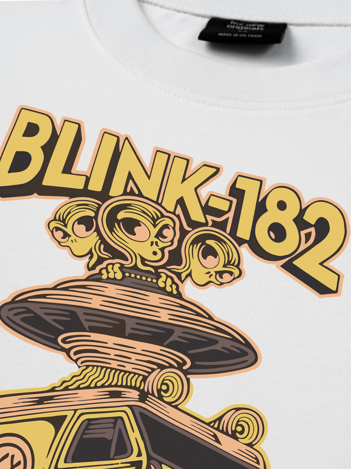 Áo Thun Relaxed Fit Blink 182 Aliens Exist