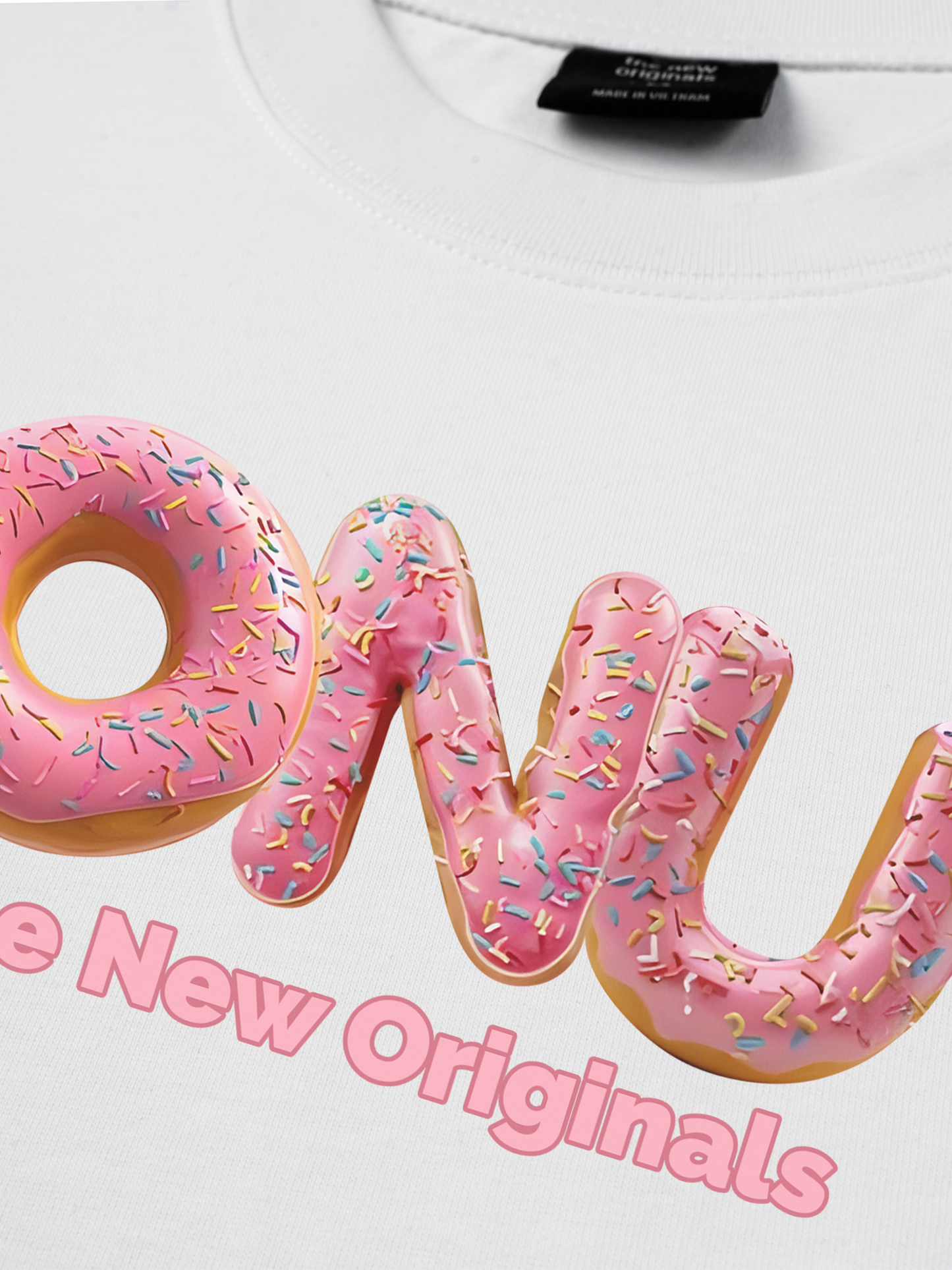Áo Thun Relaxed Fit Foody Donut Sprinkles