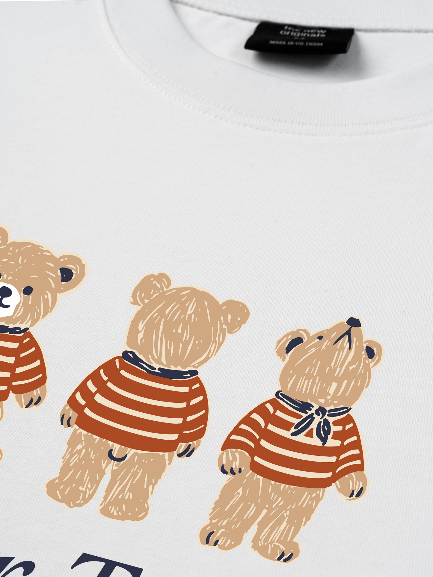 Áo Thun Relaxed Fit Sailor Teddy