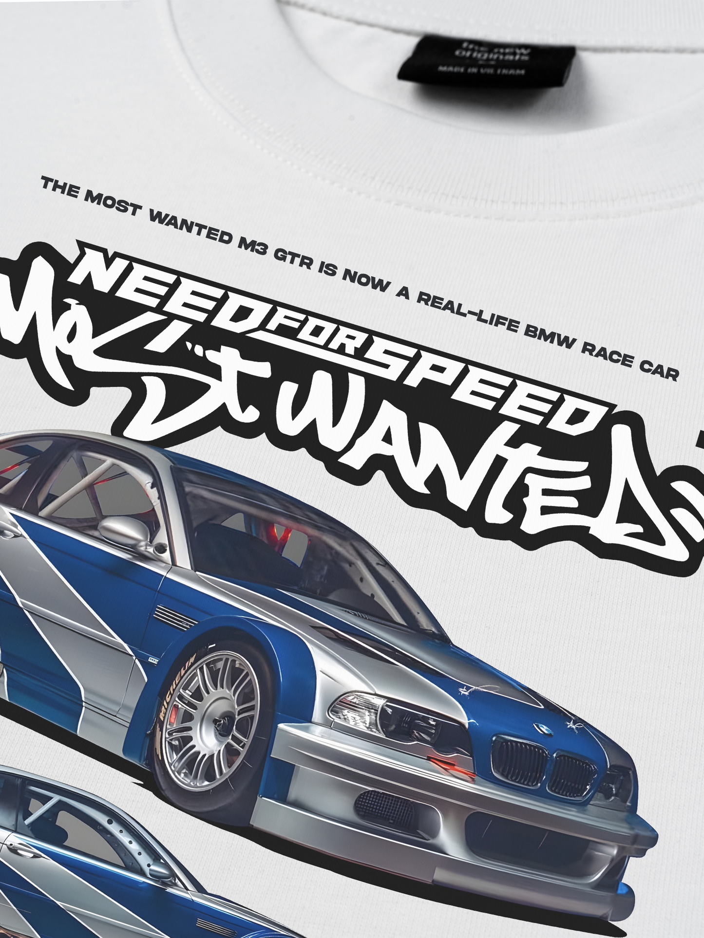 Áo Thun Relaxed Fit Car Need For Speed Most Wanted