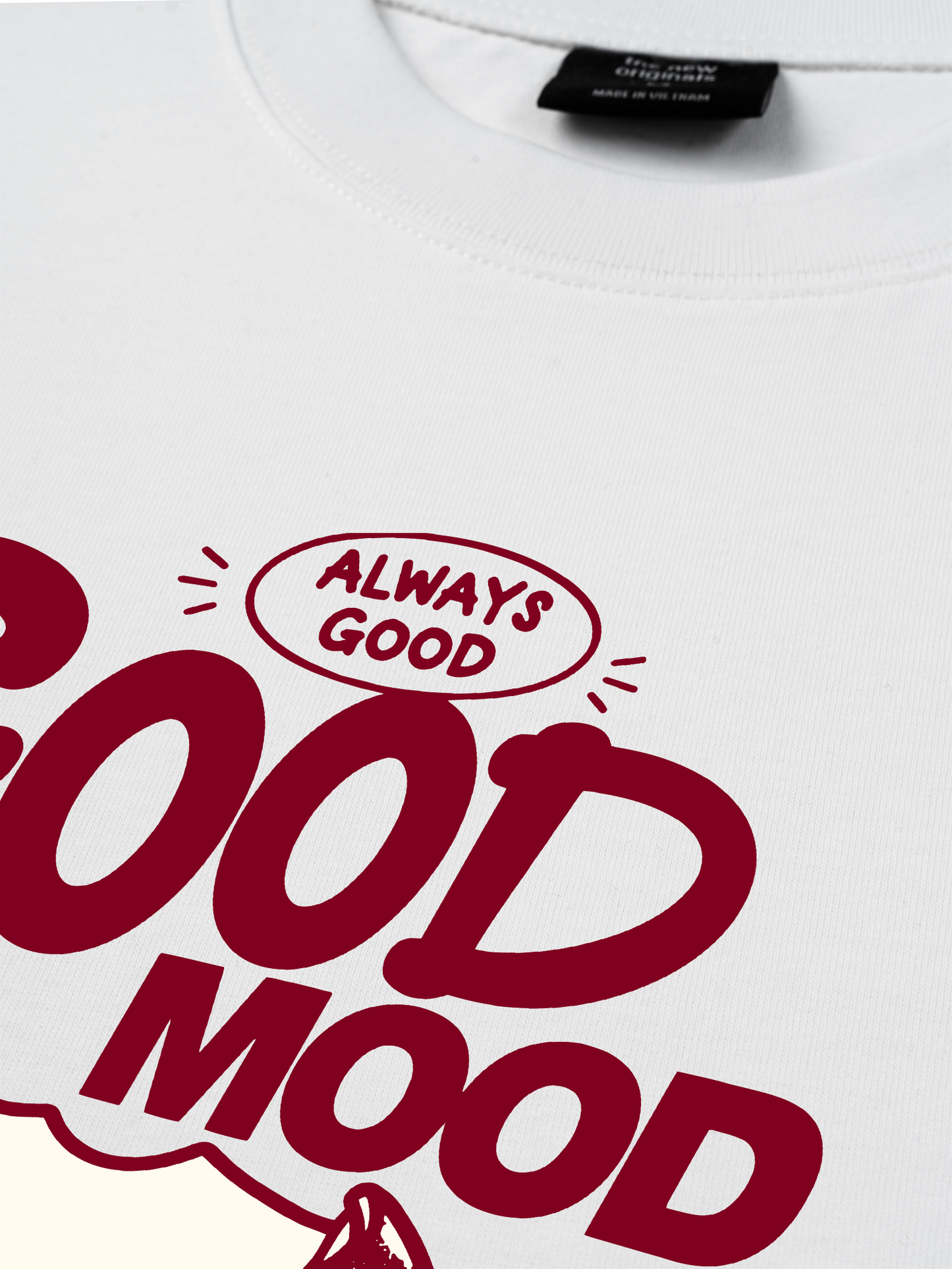 Áo Thun Relaxed Fit Good Mood