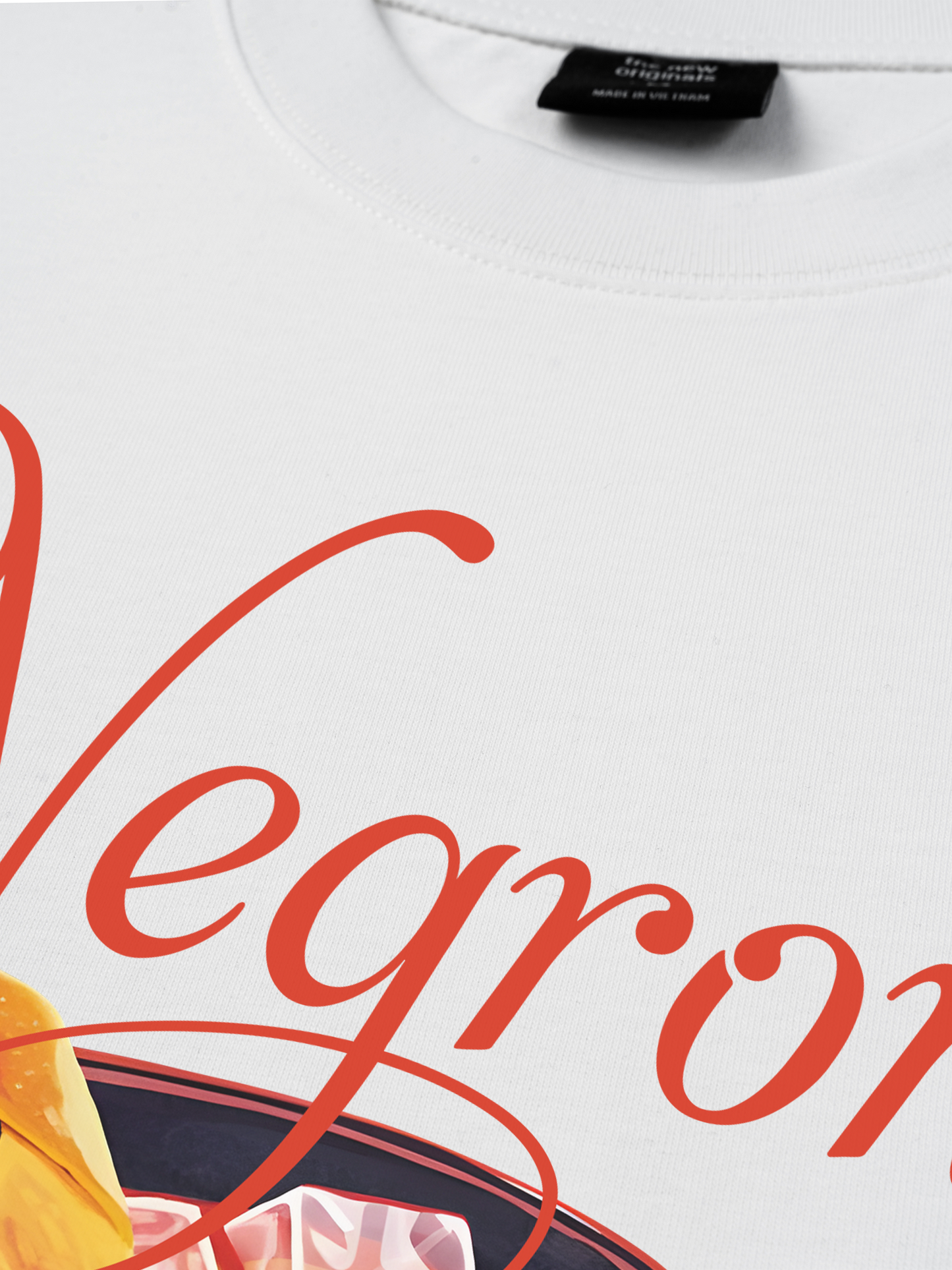 Áo Thun Relaxed Fit Fresh Red Negroni