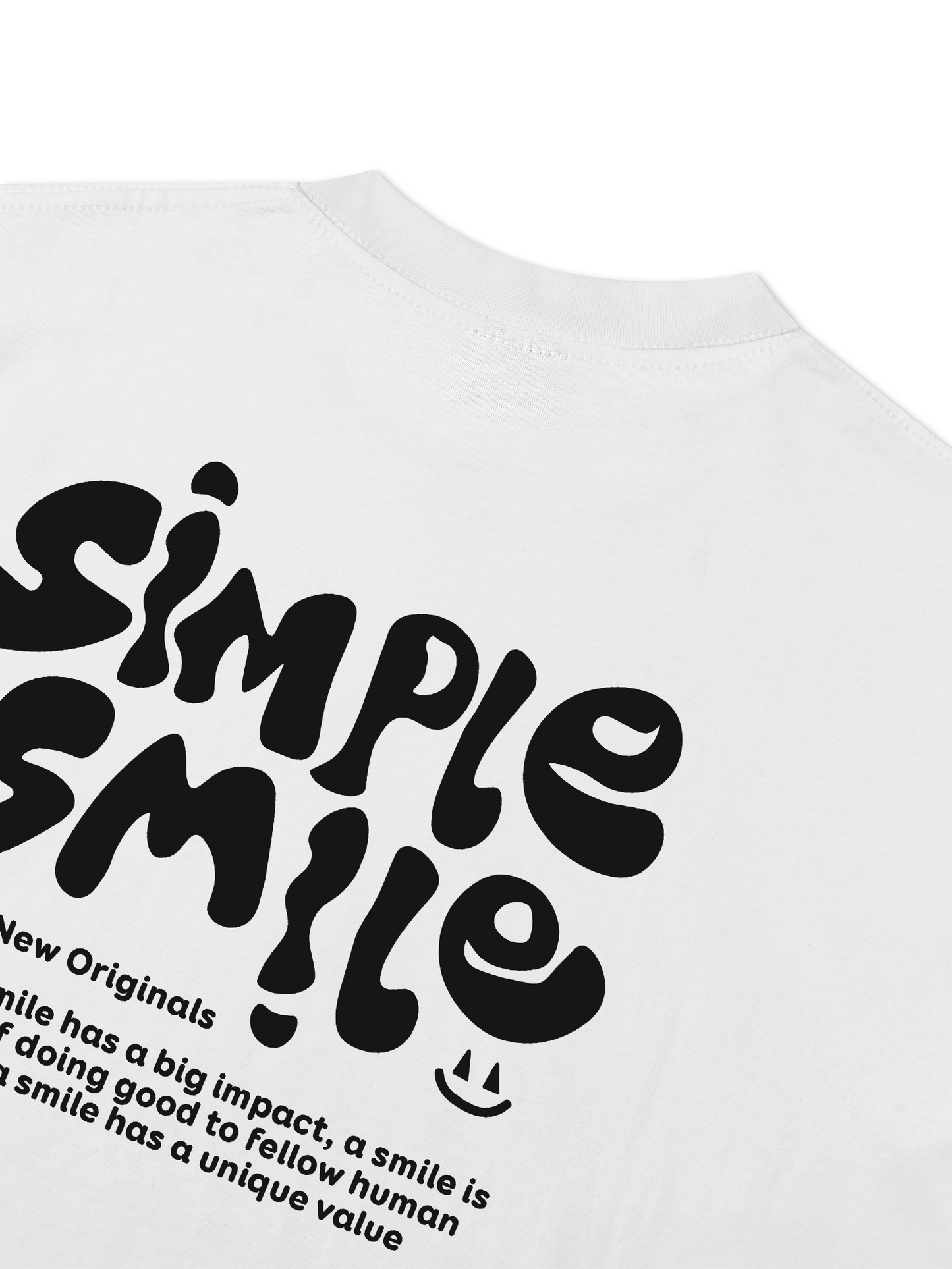 Áo Thun Relaxed Fit Be Bold Simple Smile