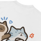 Áo Thun Relaxed Fit Angry Luv Cat Couple