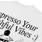 Áo Thun Relaxed Fit Espresso Your Youthful Vibes