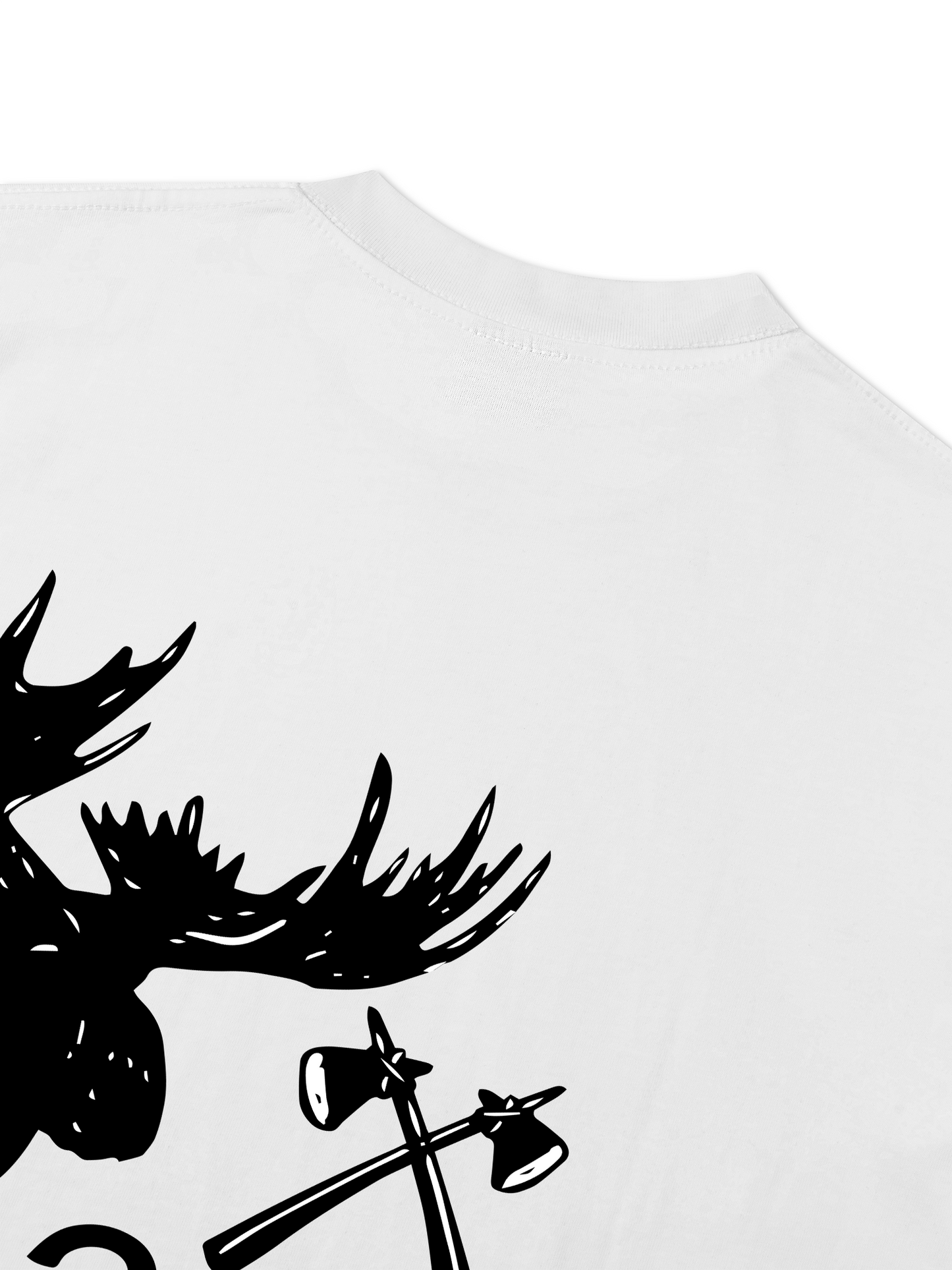 Áo Thun Relaxed Fit Moose Born To Be Wild