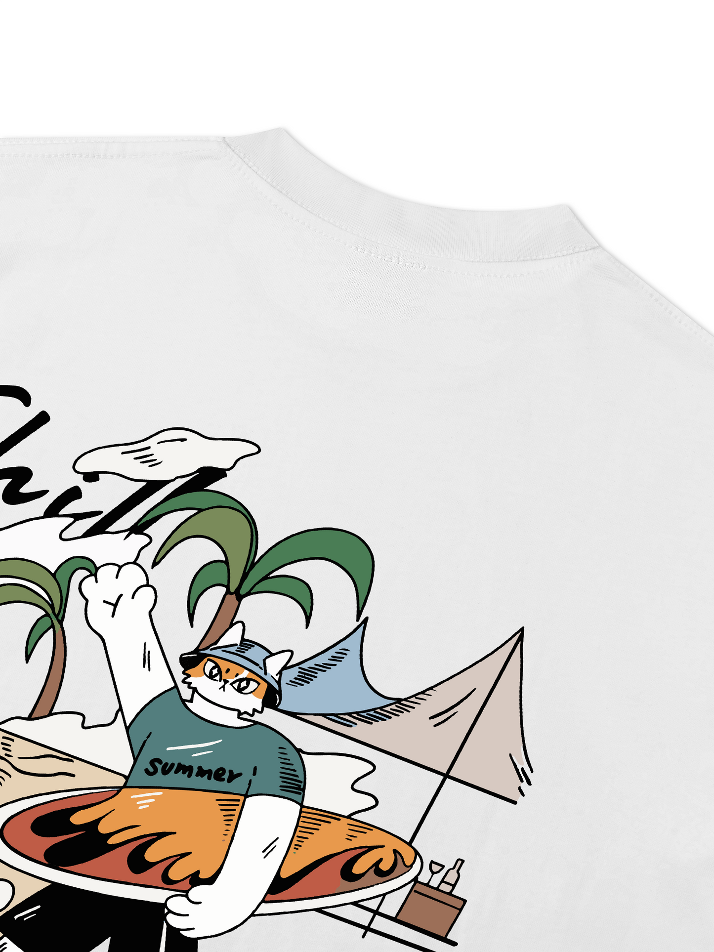 Áo Thun Relaxed Fit Chill Summer