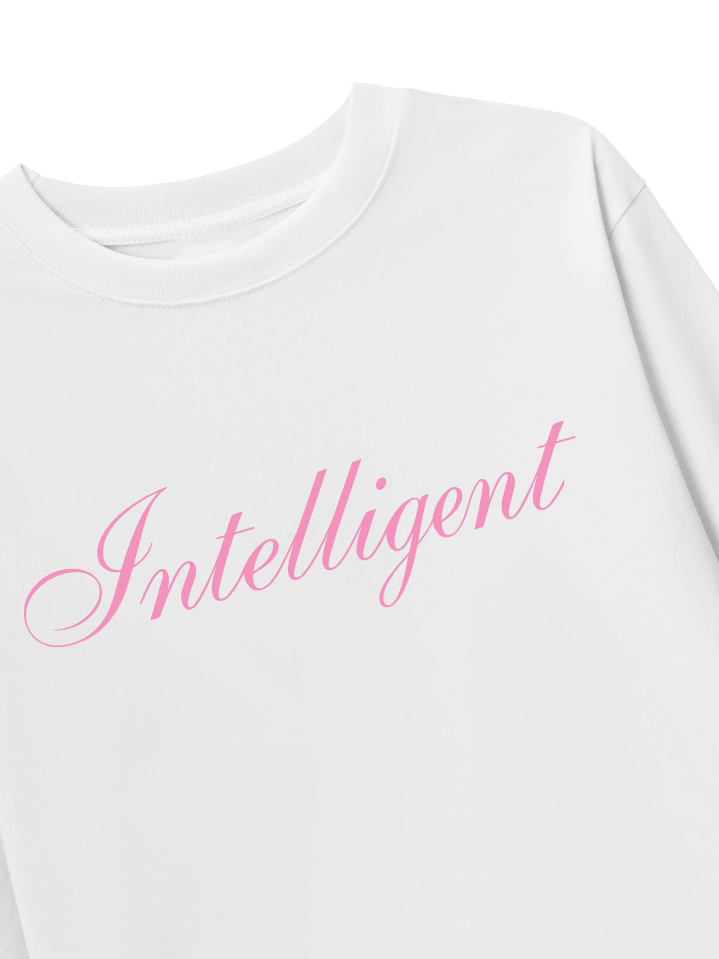 Áo Thun Dài Tay  Pink Intelligent