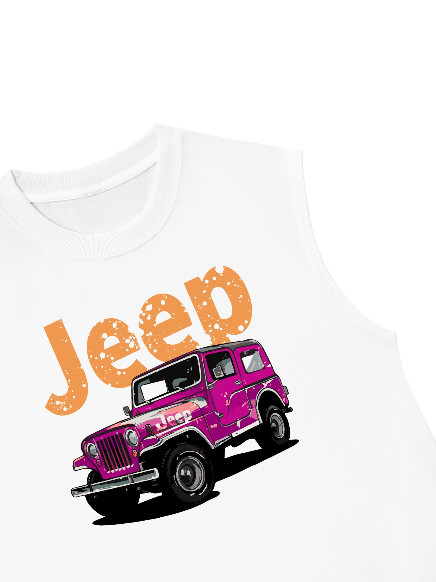 Áo Ba Lỗ Relaxed Fit JEEP CAR