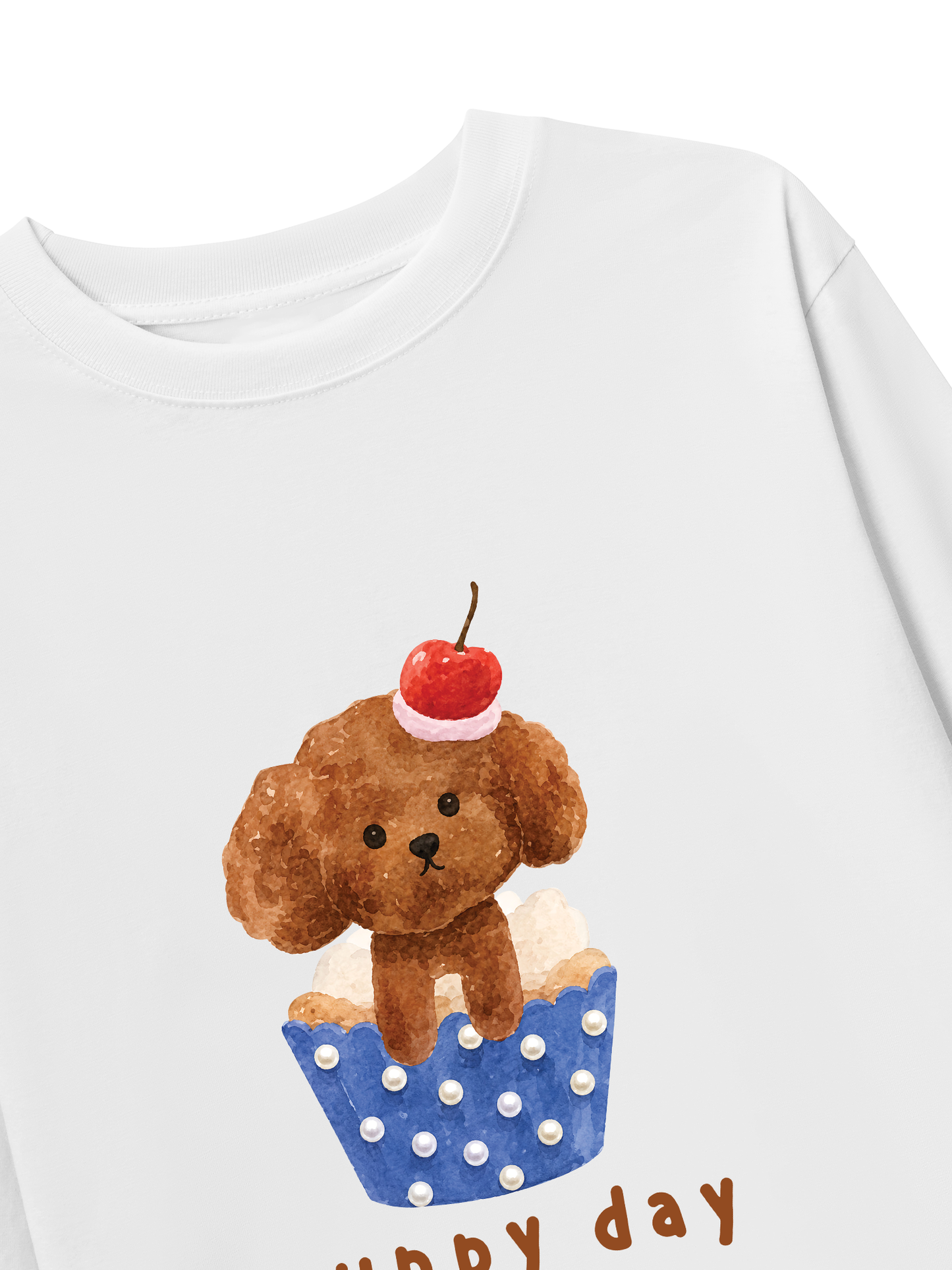 Áo Thun Dài Tay Autumn Puppy Day