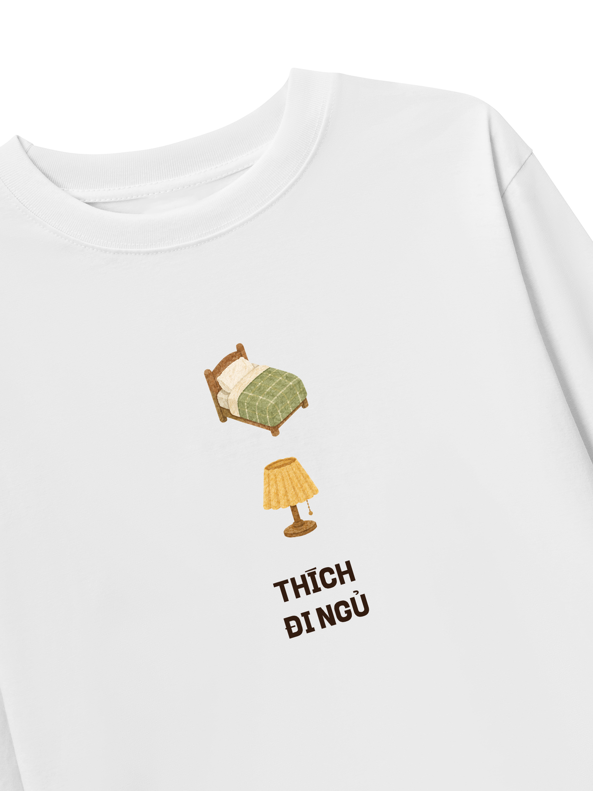 Áo Thun Dài Tay Thích Đi Ngủ
