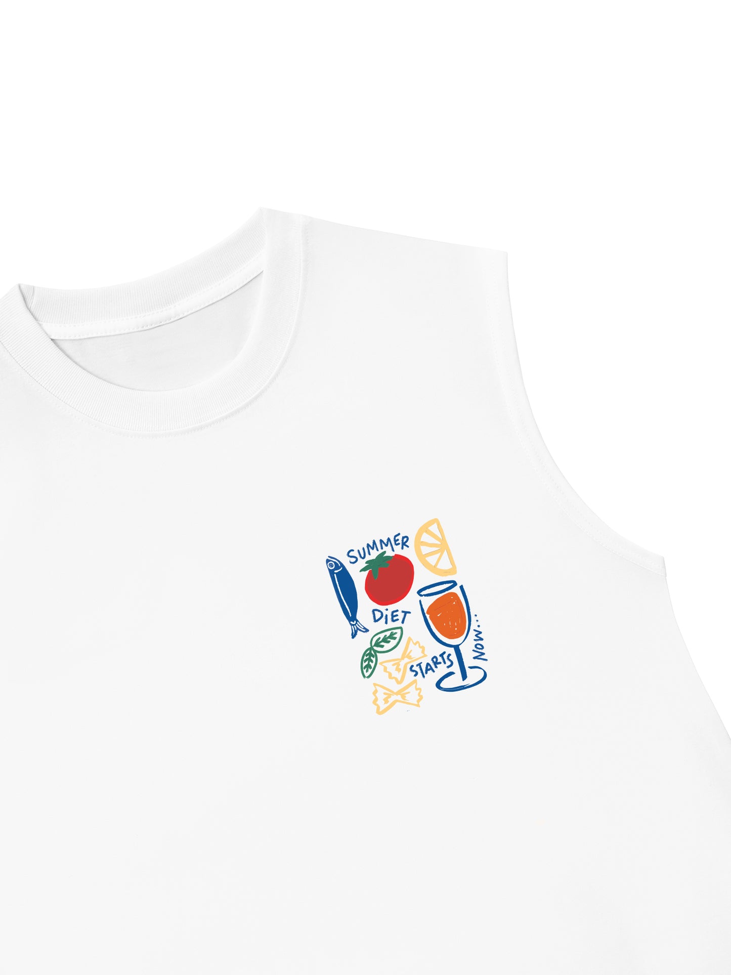 Áo Ba Lỗ Relaxed Fit Ocean Summer Start Now