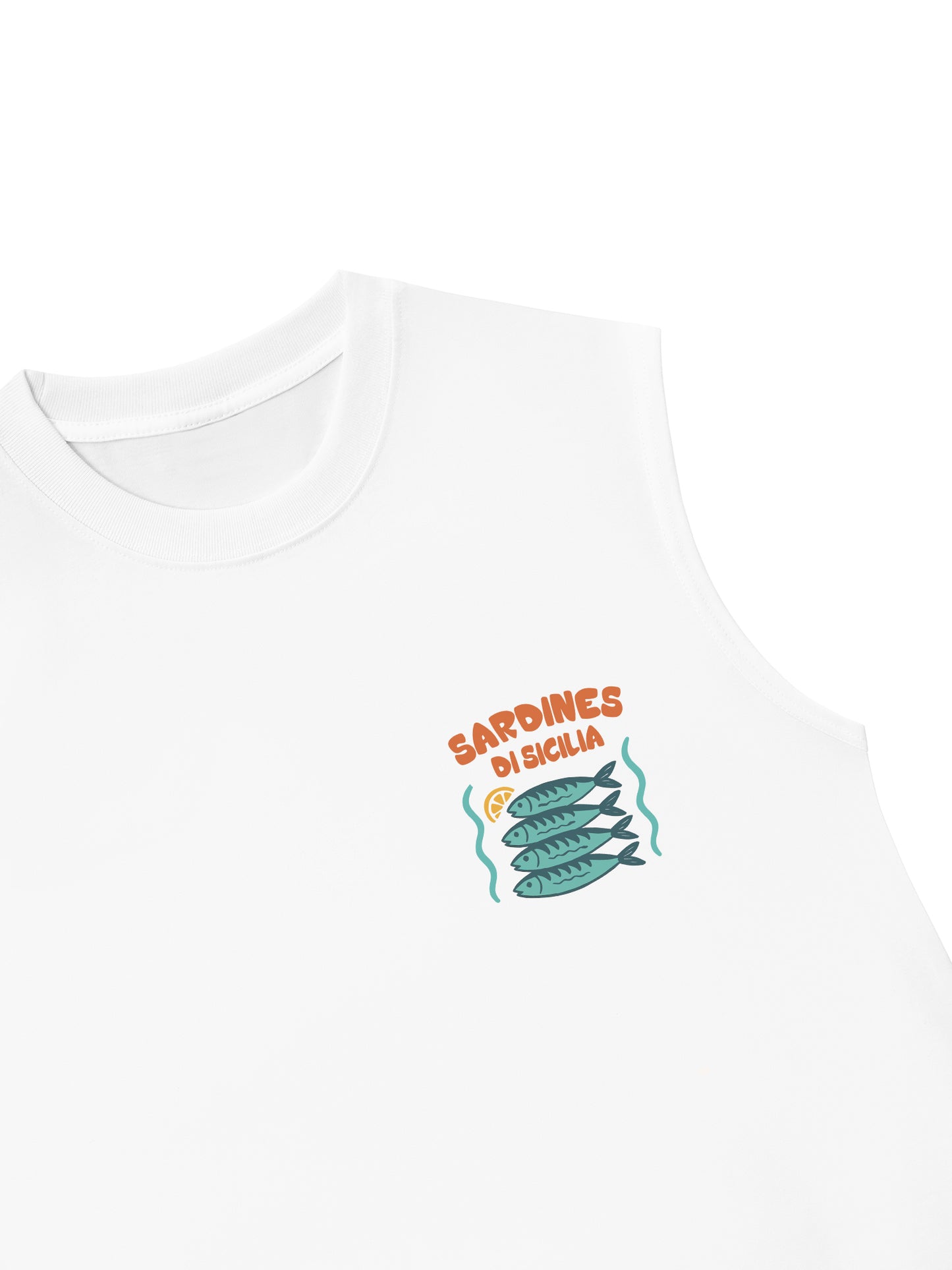 Áo Ba Lỗ Relaxed Fit Ocean Sardines