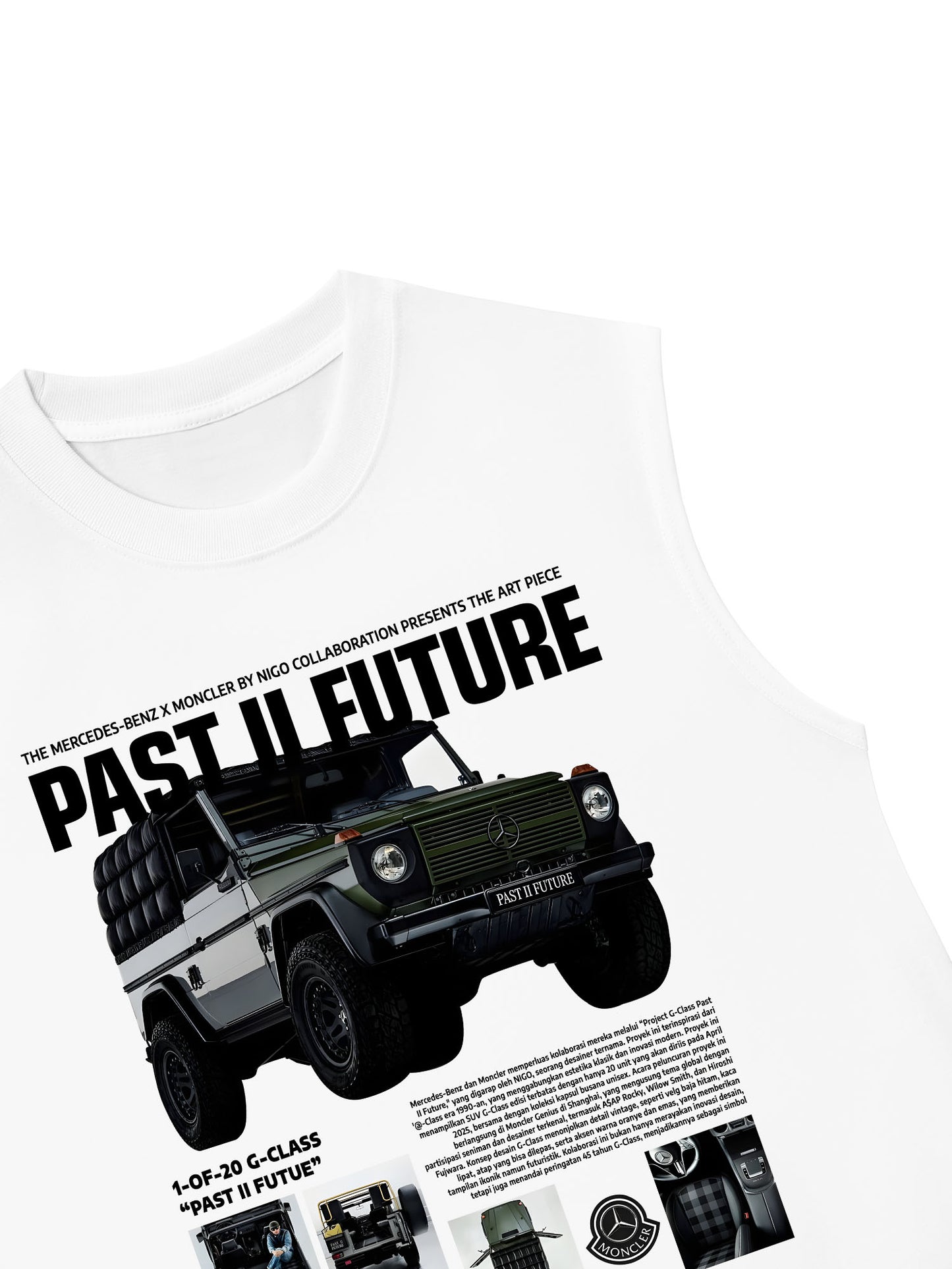 Áo Ba Lỗ Relaxed Fit CAR Past II Future