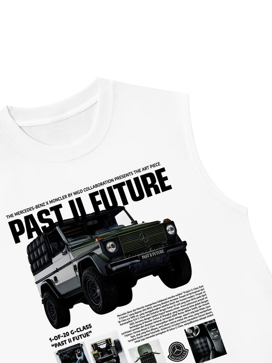 Áo Ba Lỗ Relaxed Fit CAR Past II Future