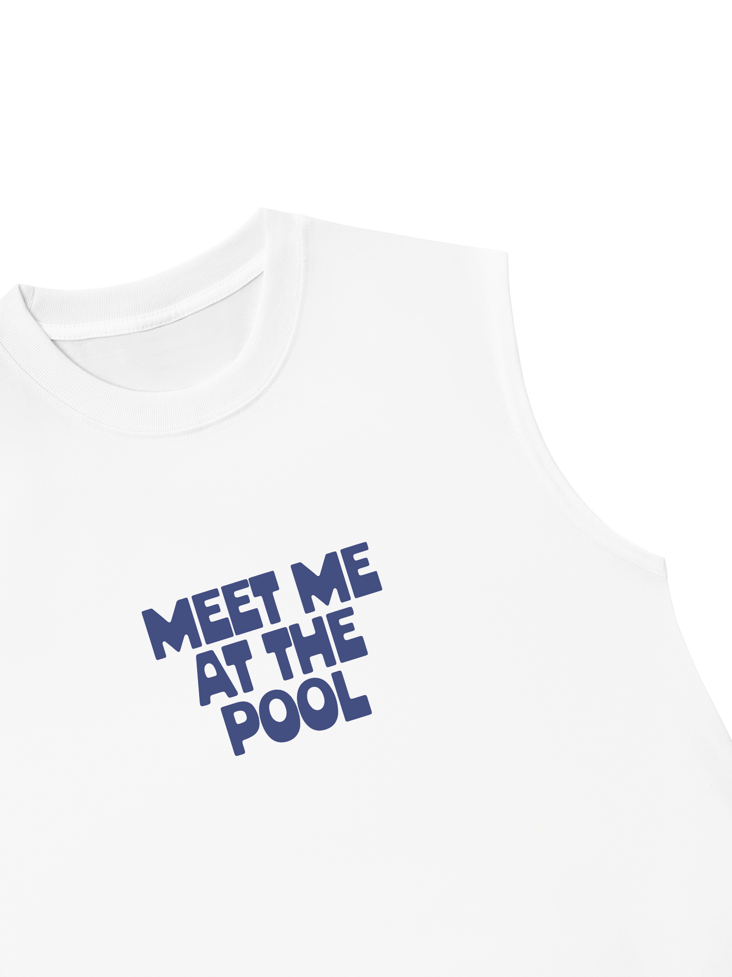 Áo Ba Lỗ Relaxed Fit Meet Me At The Pool