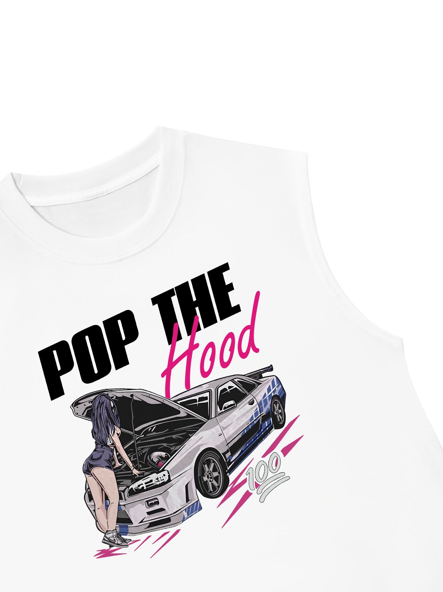 Áo Ba Lỗ Relaxed Fit POP THE HOOD
