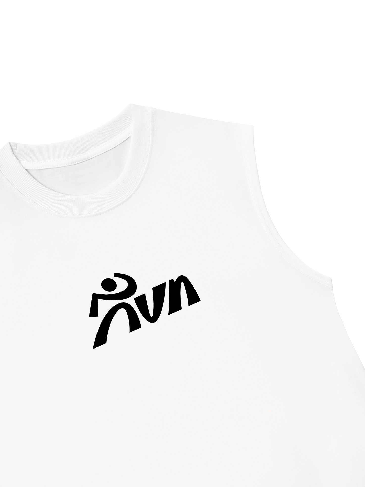 Áo Ba Lỗ Relaxed Fit Run Typography 1
