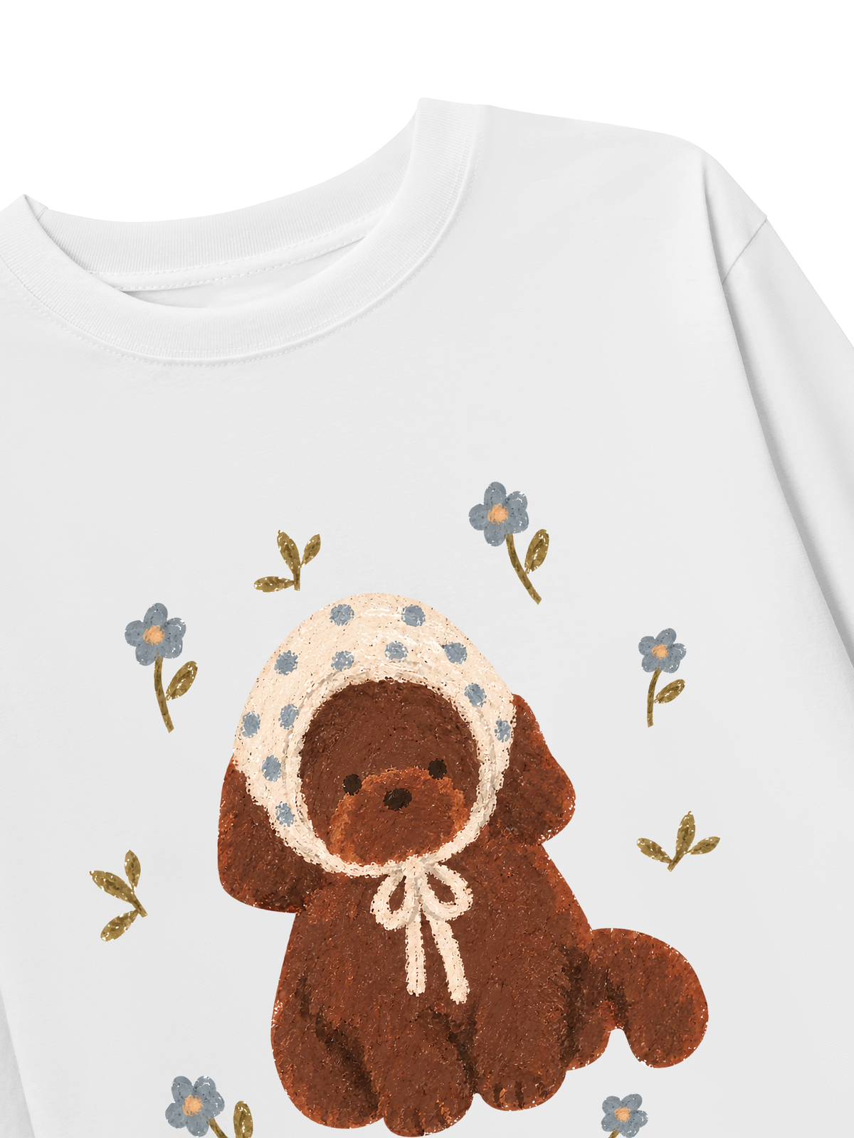 Áo Thun Dài Tay Cozy Puppy