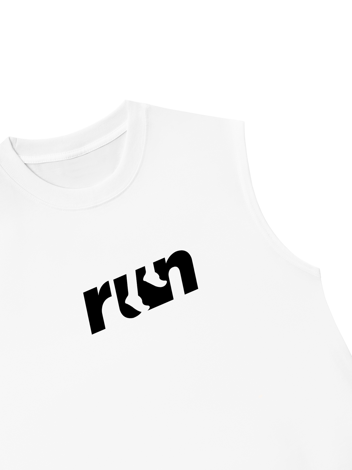 Áo Ba Lỗ Relaxed Fit Run Typography 2