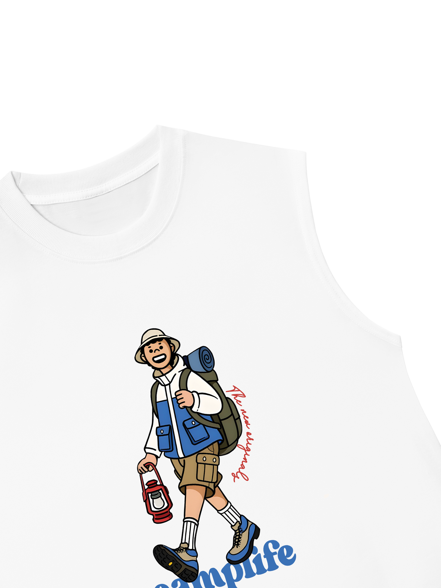 Áo Ba Lỗ Relaxed Fit Camplife
