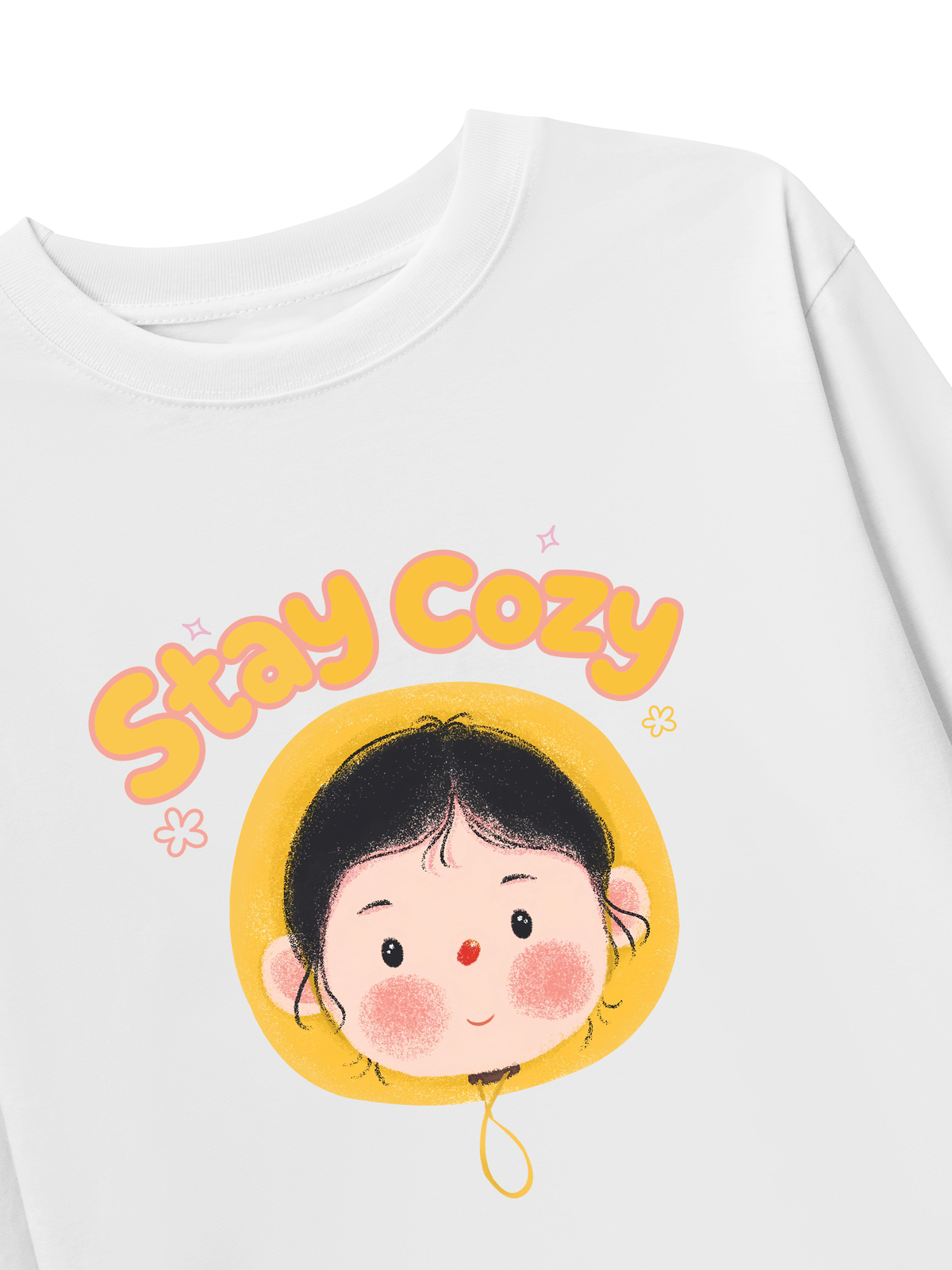Áo Thun Dài Tay  Stay Cozy Little Girl