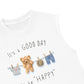 Áo Ba Lỗ Relaxed Fit It_s A Good Day
