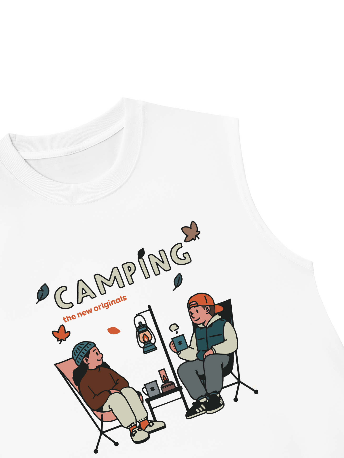 Áo Ba Lỗ Relaxed Fit Go Camping