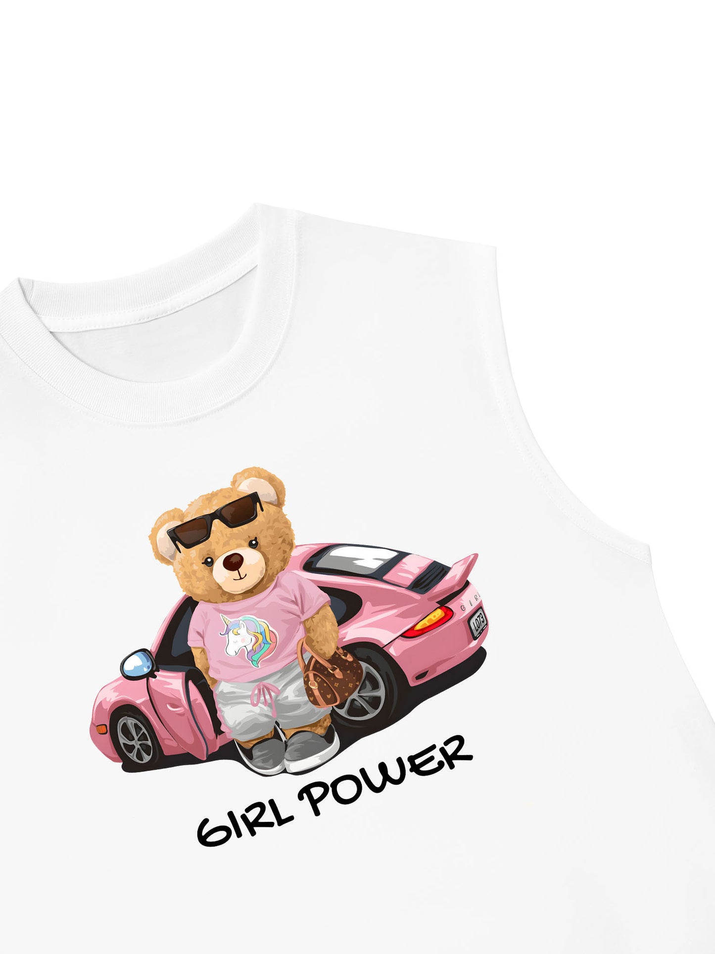 Áo Ba Lỗ Relaxed Fit Girl Power