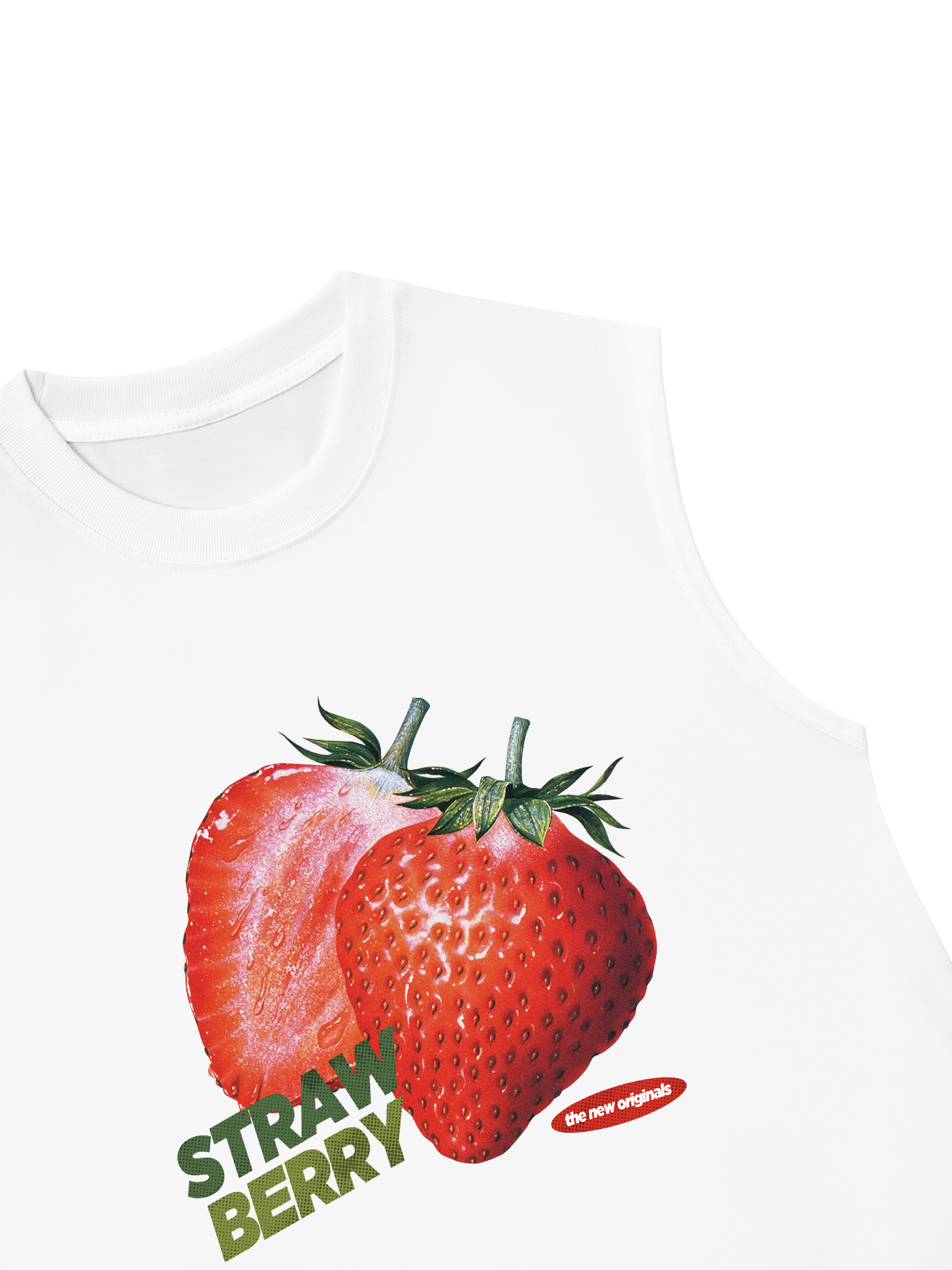 Áo Ba Lỗ Relaxed Fit Strawberry
