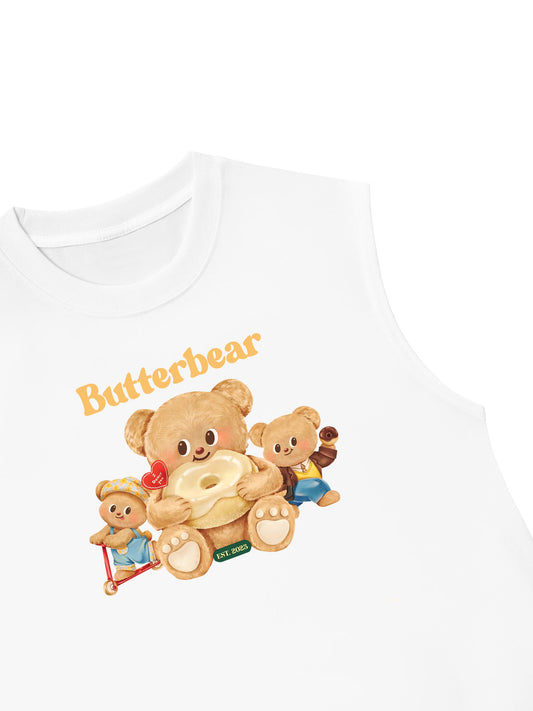 Áo Ba Lỗ Relaxed Fit Butterbear